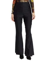 Ester Manas Ruched Flare Pants