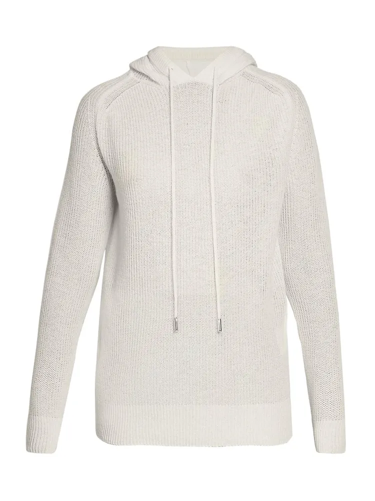 Mainline Knit Wool & Cashmere Hoodie