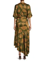 Mandalay Silk Wrap Dress