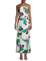 Veruschka Silk Halter Dress