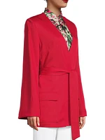 Palatial Wrap-Front Jacket