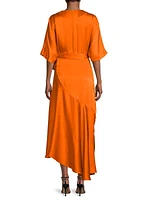 Beloved Silk Wrap Dress