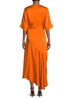 Beloved Silk Wrap Dress