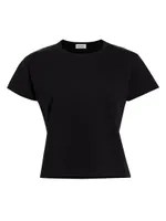 Margo Cotton Cropped T-Shirt