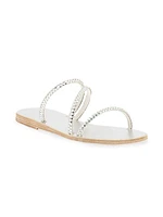 Polytimi Crystal-Embellished Strappy Sandals