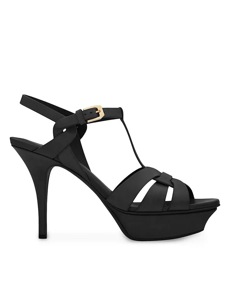 Tribute 75MM Leather Platform Sandals