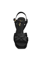 Tribute 75MM Leather Platform Sandals