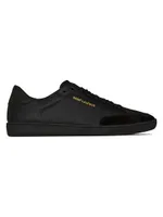 Court Classic Perforated Leather Sneakers