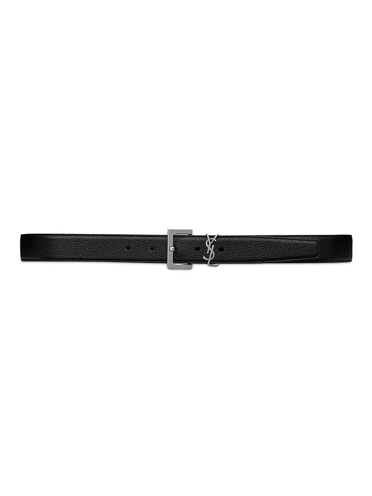 Grain Leather Belt