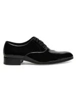 Patent Lace-Up Oxfords