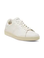 Grain Leather Low-Top Sneakers