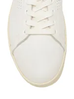 Grain Leather Low-Top Sneakers