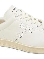 Grain Leather Low-Top Sneakers