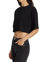 Gupo Cropped Crewneck T-Shirt