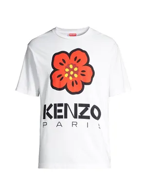 Boke Flower Logo Cotton Jersey T-Shirt