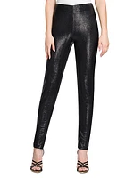 Sparkle High-Waisted Skinny Pants