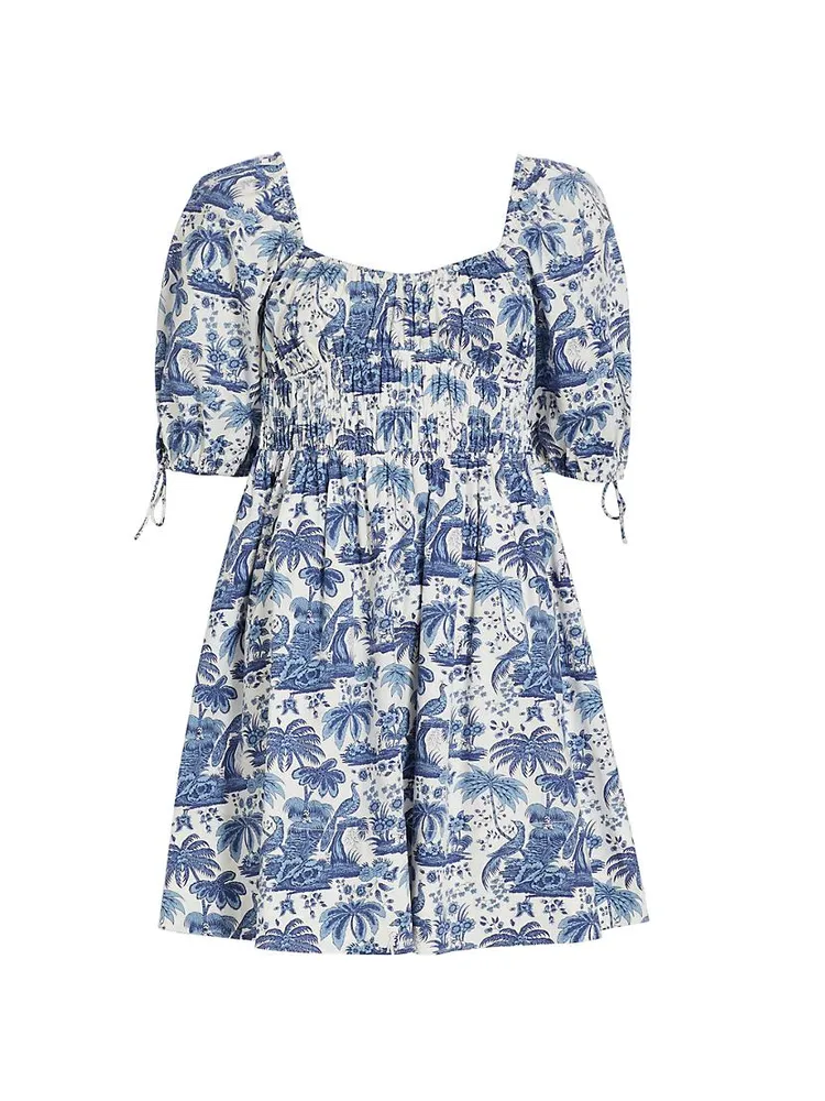 Mini Faye Toile Dress