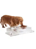 Clear Overflow Feeder Tray