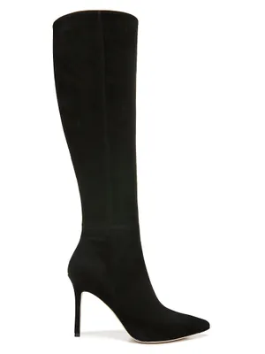 Lisa 95MM Knee-High Suede Boots