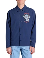 Logo Elephant Coach Jacket