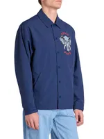 Logo Elephant Coach Jacket