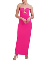 Strapless Sheath Gown