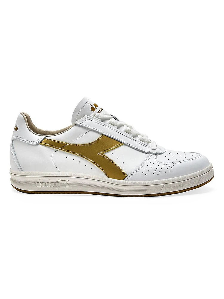 B.Elite Italia Sport Leather Low-Top Sneakers