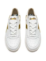 B.Elite Italia Sport Leather Low-Top Sneakers