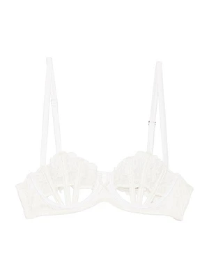 Bella Embroidered Cut-Out Balconette Bra