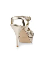 Tribute Metallic Leather Sandals