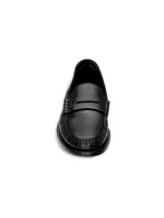 Le Loafer Monogram Penny Slippers Smooth Leather