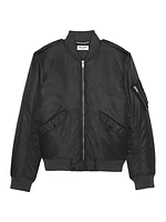 Bomber Jacket In Nylon