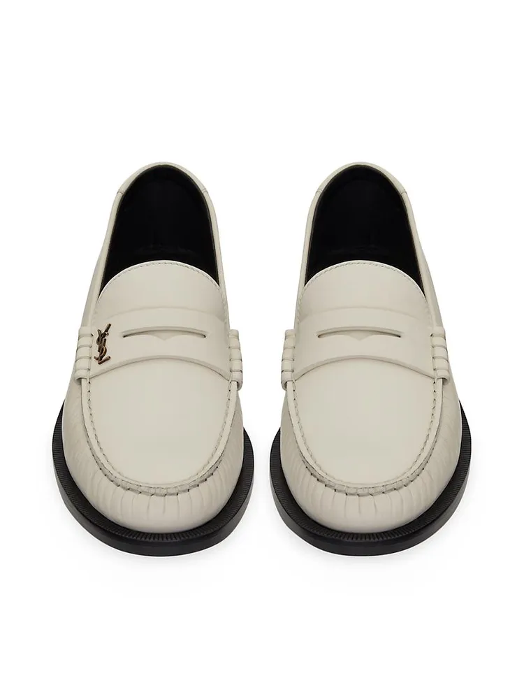 Le Loafer Monogram Penny Slippers Smooth Leather