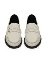 Le Loafer Monogram Penny Slippers Smooth Leather