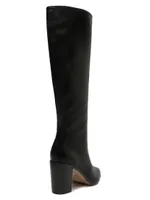 Mikki Leather High-Heel Boots