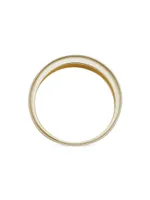 14K Yellow Solid Gold The Archie Ring