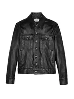 Lambskin Denim Jacket