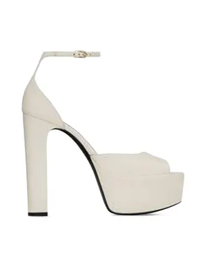 Jodie Platform Sandals Smooth Leather