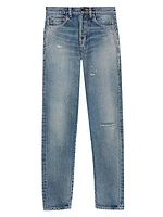 Slim-fit Jeans In Santa Monica Blue Denim