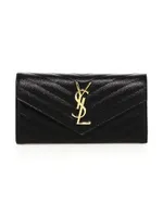 Monogram Matelassé Leather Flap Wallet