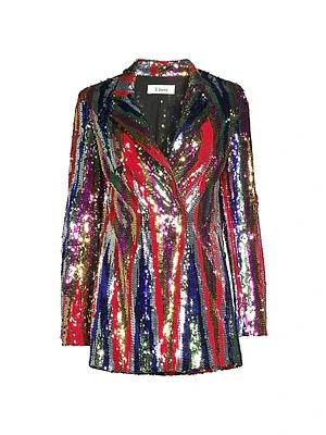 Freya Sequin Tailored Jacket