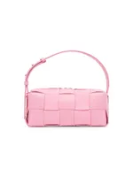 Small Brick Cassette Leather Shoulder Bag