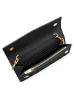 Intrecciato Leather Wallet-On-Chain