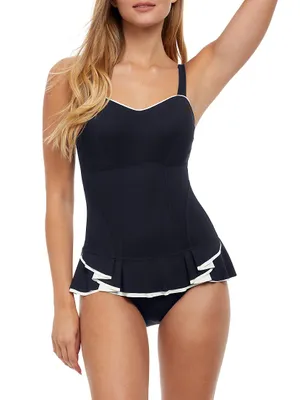 Belle Curve D-Cup One-Piece Swimsuit