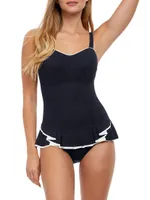 Belle Curve D-Cup One-Piece Swimsuit