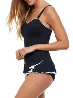 Belle Curve D-Cup One-Piece Swimsuit