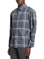 Clyfford Waren Windowpane Shirt