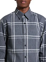 Clyfford Waren Windowpane Shirt