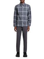 Clyfford Waren Windowpane Shirt