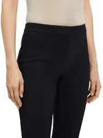 Slim-Kick Stretch Pants